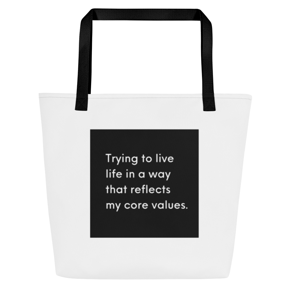 Core Values Large Tote