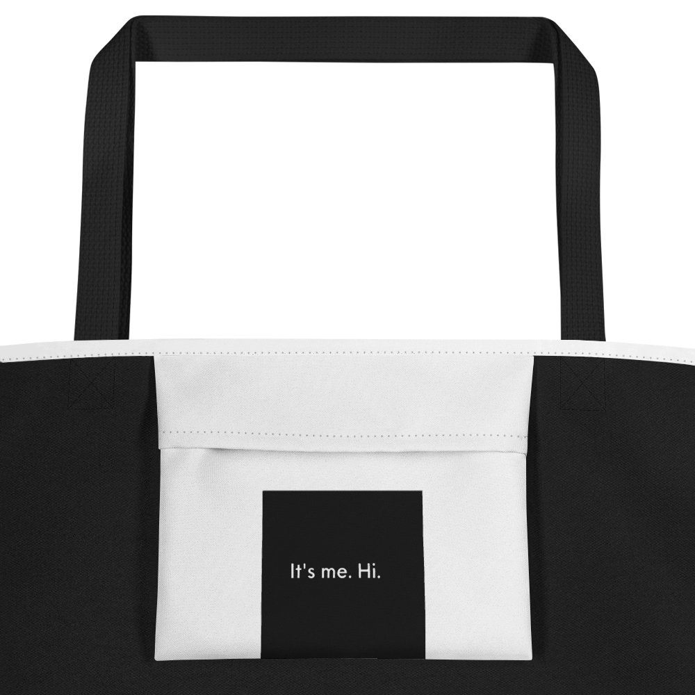 It's Me Hi Large Tote