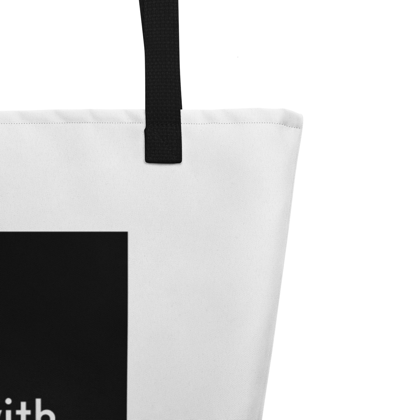 Half n Half Large Tote